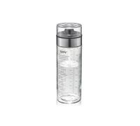 GEFU Shaker à vinaigrette Mix 350 ml en verre Fouet intégré 100% étanche Double échelle (ml/oz)