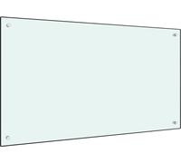 Dosseret de cuisine couleur Lait 100x60 cm Verre trempé