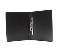 Dossier d'affaires avec insert de stylo, presse-papiers en cuir multicolore, classeur à couverture pliable, dossier tri données for le bureau, extension fichiers professionnels