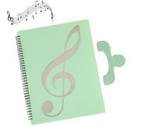 Dossier De Musique A4 Classeur Poche Pour Partitions, 40 Pochettes (Vert), Partition
