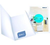 Dossier de présentation Pearl 1 A4 240g/qm carton blanc paquet de 25 pièces