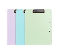 Dossier de presse-papiers à couverture pliable multicolore PP, dossier robuste Double Clip, organisateur fichiers contrat, classeur 3 pièces en expansion