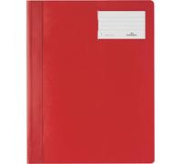 Dossier de reporting Opak A4+ plastique rouge pack de 25