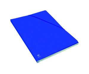 Dossier Oxford Alpina grande capacité dos 1,5 cm bleu