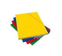 Dossier Oxford Alpina grande capacité dos 1,5 cm couleurs asssorties - Lot de 10
