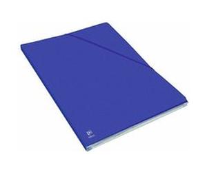 Dossier Oxford grande capacité dos 1,5 cm bleu - Lot de 10 - Elba/oxford Bleu