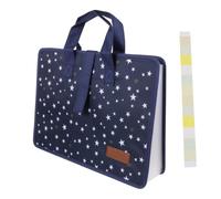 Dossier Portable à 13 Poches en Plastique et Oxford avec Poignée