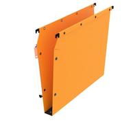 Dossier suspendu kraft pression L'Oblique AZ fond 3 cm pour armoire - jaune