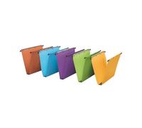 Dossier suspendu L'oblique AZ Ultimate kraft couleurs assorties pour tiroir - fond 30 mm
