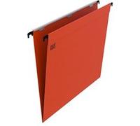 Dossiers suspendus Kraft pour tiroir fond V normal - Maxiburo - Lot de 25 - Orange Orange G