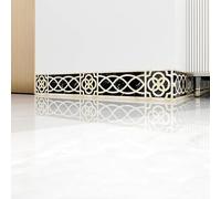 Dostear Frise Murale Adhesive B43 10cm X 500cm | Papier Peint Autocollante Tapisserie Pour Chambre Enfant Miroir Cuisine Hôtel