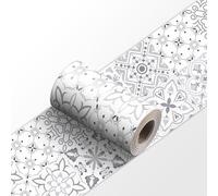 Dostear Frise Murale Adhesive Y153 10cm X 240cm | Papier Peint Autocollante Tapisserie Pour Chambre Enfant Miroir Cuisine Hôtel
