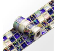 Dostear Frise Murale Adhesive Y259 30cm X 240cm | Papier Peint Autocollante Tapisserie Pour Chambre Enfant Miroir Cuisine Hôtel