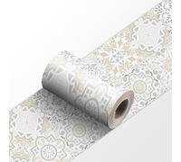 Dostear Frise Murale YX143 10cm X 240cm Adhesive Autocollante Papier Peint pour Décoration Intérieure Facile à Poser