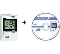 Dostmann Electronic 5005-1002 LOG20 Set Enregistreur de données multifonction Valeur de mesure température, humidité de l'air -30