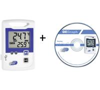 Dostmann Electronic 5005-1105 LOG100 CRYO Set Enregistreur de données de température Valeur de mesure température -30 à 70 °C