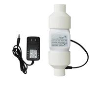 Dotauge Ventilateur de Conduit en Ligne 2 Pouces 6 W 12 V avec Interface Tuyau en PVC 25 mm for l'admission d'air Frais et la Ventilation