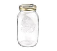 Dots 359920-MQ1 Stagioni Bocal 1 L 50 avec Caps, Verre, Transparent, 1 x 1 x 21 cm