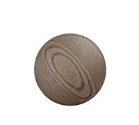 Dots Crochet Bois Ø17 Teinté Marron Foncé