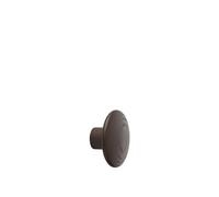 Dots Wood Hook Ø6.5 Marron Rouge