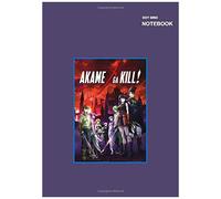 Dotted Grid Paper Sketchbook: Dotted Pages, 110 Pages [55 Sheets], 7 X 10 Inches, Poster Akame Ga Kill Notebook Cover.