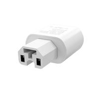 Double affichage numérique USB 12-100V à 5V 3,1a,-Blanc