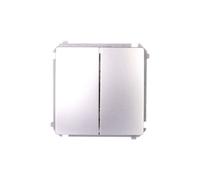Double bouton fixe, double cercle: 2 Simon Basic BMP2.01/43