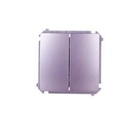 Double bouton poussoir fixe, Simon Basic attache BMP2.01/21