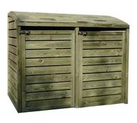Double Cache Poubelle 1456 x 920 x 1200mm Multicolore G