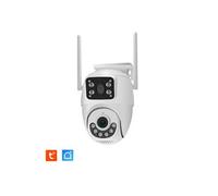Double Caméra IP - Extérieure Rotative PT motorisée 3MP+3MP WIFI 2,4Ghz