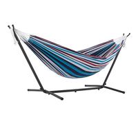 DOUBLE COTTON HAMMOCK WITH STAND (250 CM) - DENIM