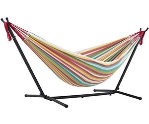 DOUBLE COTTON HAMMOCK WITH STAND (250 CM) - SALSA