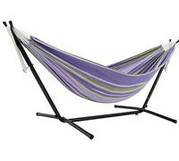 DOUBLE COTTON HAMMOCK WITH STAND (250 CM) - TRANQUILITY