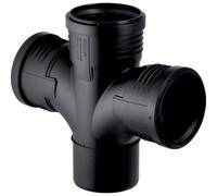 DOUBLE CULOTTE SILENT-PP 110 X 110 MM 87 5 GEBERIT