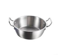Double Handle Stainless Steel Bowl 14cm pour sauce Dish Double(sliver12cm) | 304 steel, rust-proof, daily use, pour sauce seasoning, dishwasher safe
