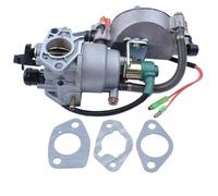 Double Le carburant Carburateur GPL NG Conversion Kit pour Honda GX390 188F 5.5KW starter automatique