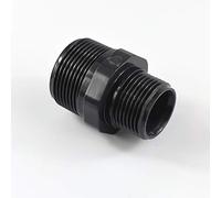 Double mamelon en PVC réduit le filetage extérieur (1" x 3/4")
