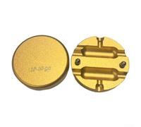 Double manchon en aluminium pour 16-14/22-18 AWG - Outil d'épissage de câble résistant aux intempéries - Facile à utiliser - Étanchéité sûre - Pour professionnels et bricoleurs (doré)