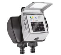 Claber Programmateur d'arrosage Dual Myaquasolar 2 voies Solaire Bluetooth 3/4"