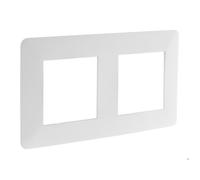 Double plaque de finition Artezo - blanc - Zenitech