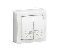 Double poussoir pour volets roulants Appareillage saillie complet blanc - LEGRAND - 086010L