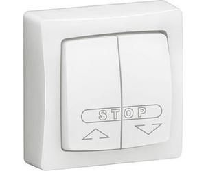 Double poussoir pour volets roulants Appareillage saillie complet blanc - LEGRAND - 086010L