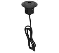 Double Prise USB, Prise de Courant, Port de Chargement de téléphone USB, œillet de Bureau encastré pour Fauteuil inclinable électrique, canapé électrique