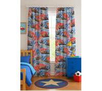 Double Rideaux - MORTREUX - Grand Prix - 2 x 160 x 260 cm - Polyester - Lavable à 40°C