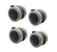 /Double rouleaux de Wagner mübel Set de 4 Pièces Soft â€“ Diamètre 50 mm, Soft surface, charge maximale 50 kg â€“ 01222304