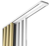 Double tringle à rideaux luxueuse en alliage d'aluminium pour salon et chambre à coucher - Paravent polyvalent pour une décoration d'intérieur élégante