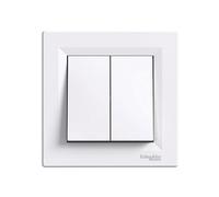 Schneider Electric SC5EPH0603121 Double interrupteurs ou va-vient encastrable complet asfora