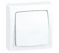 Legrand Double va-et-vient appareillage saillie complet 086020 ASL 250 V blanc