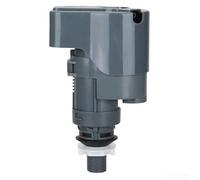 Double valve de chasse pour capteur tactile et bouton poussoir ABS double | Capteur infrarouge sans contact, bouton poussoir double mode, onde manuelle hygiénique, s'adapte aux réservoirs standard