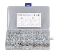 Double Wire Spring Tube Clip Taille 5-14mm Set | Acier inoxydable, Acier au carbone, Durable, Résistance à la corrosion, Installation facile